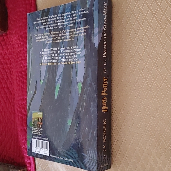 Harry Potter Tome 6 - Grand Format Harry Potter et le Prince de sang-Mele - Picture 3 of 6